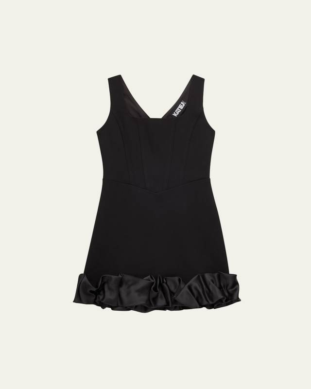 Girl's Meredeth Ruffle Hem Dress, Size S-XL